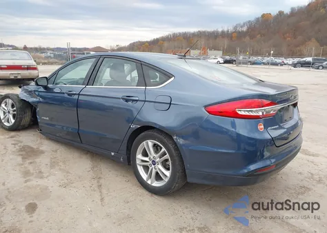 2018 Ford Fusion Hybrid Se из США, поврежденный, VIN 3FA6P0LU7JR148948